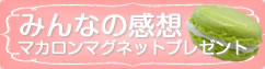 みんなの感想「マカロンマグネットプレゼント」ページへ