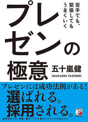 苦手でも、緊張してもうまくいく　プレゼンの極意イメージ